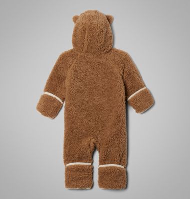 Infant Foxy Baby Sherpa Bunting, Color: Delta, Chalk, image 10