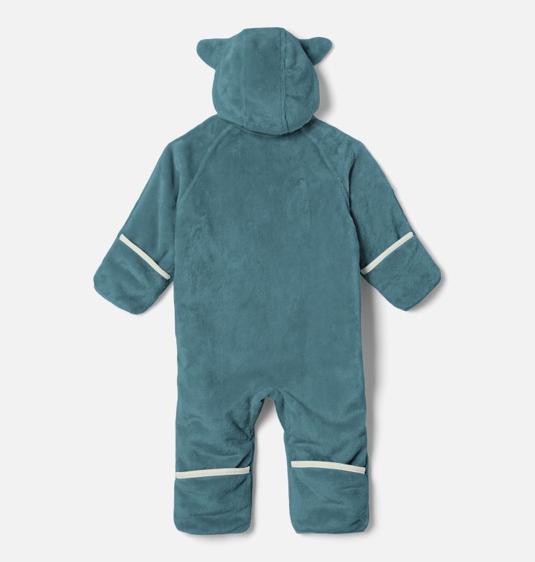 Infant Foxy Baby Sherpa Bunting, Color: Metal, Chalk, image 2