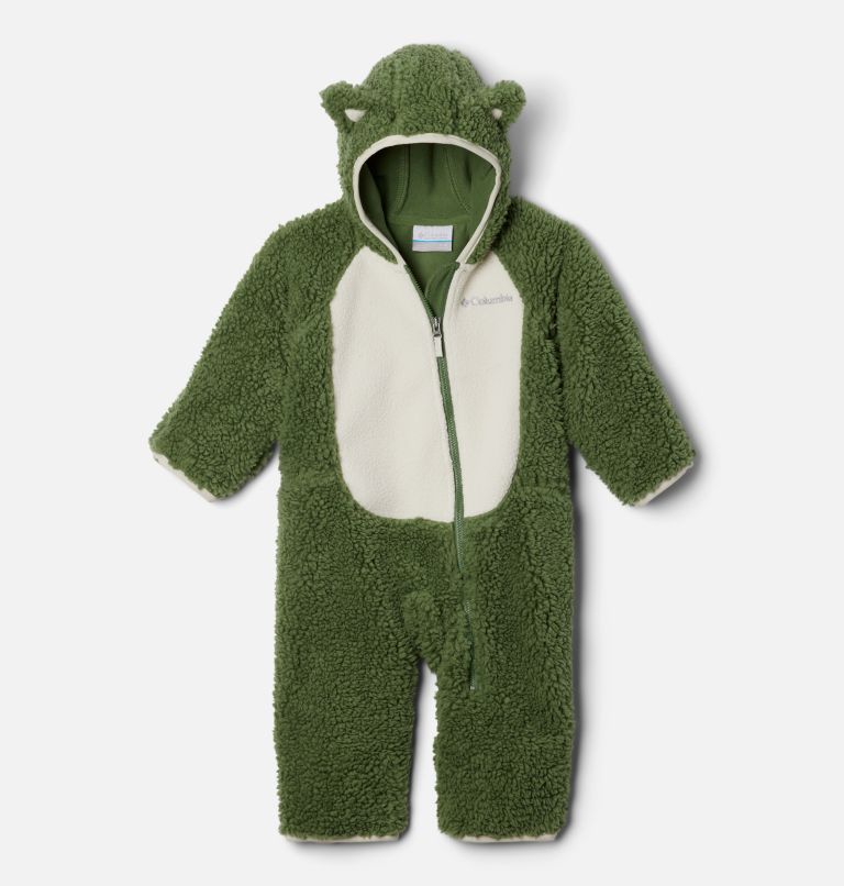 Infant Foxy Baby Sherpa Bunting, Color: Canteen, Chalk, image 1