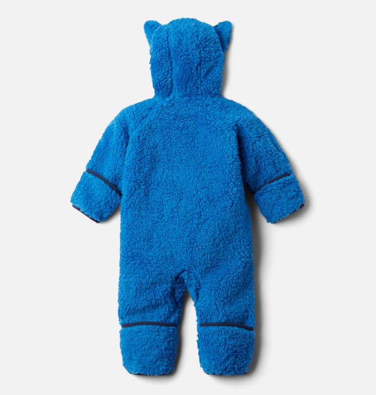 Infant Foxy Baby Sherpa Bunting, Color: Bright Indigo, image 2