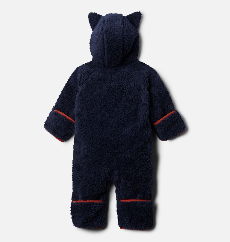 Infant Foxy Baby Sherpa Bunting, Color: Collegiate Navy, image 2