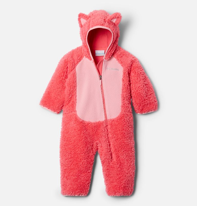 Foxy Baby Sherpa Bunting | 673 | 18/24, Color: Bright Geranium, Pink Orchid, image 1