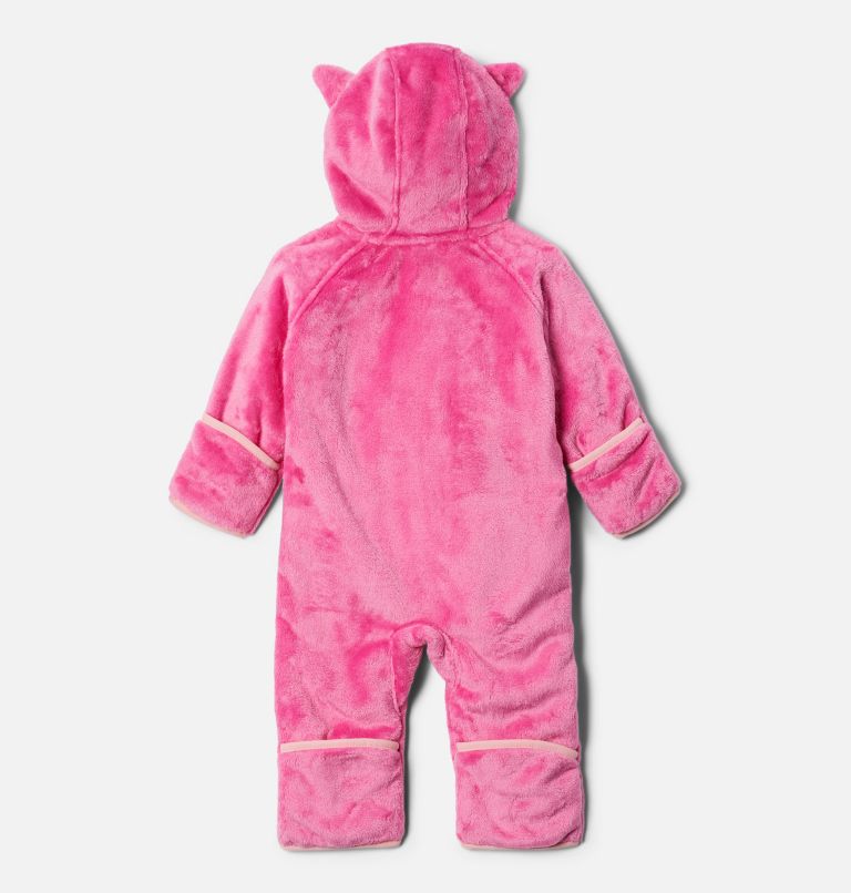 Thumbnail: Infant Foxy Baby Sherpa Bunting, Color: Pink Ice, Pink Orchid, image 2