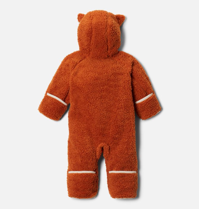 Combinaison en Sherpa Foxy Baby pour bébé, Color: Warm Copper, Chalk, image 2