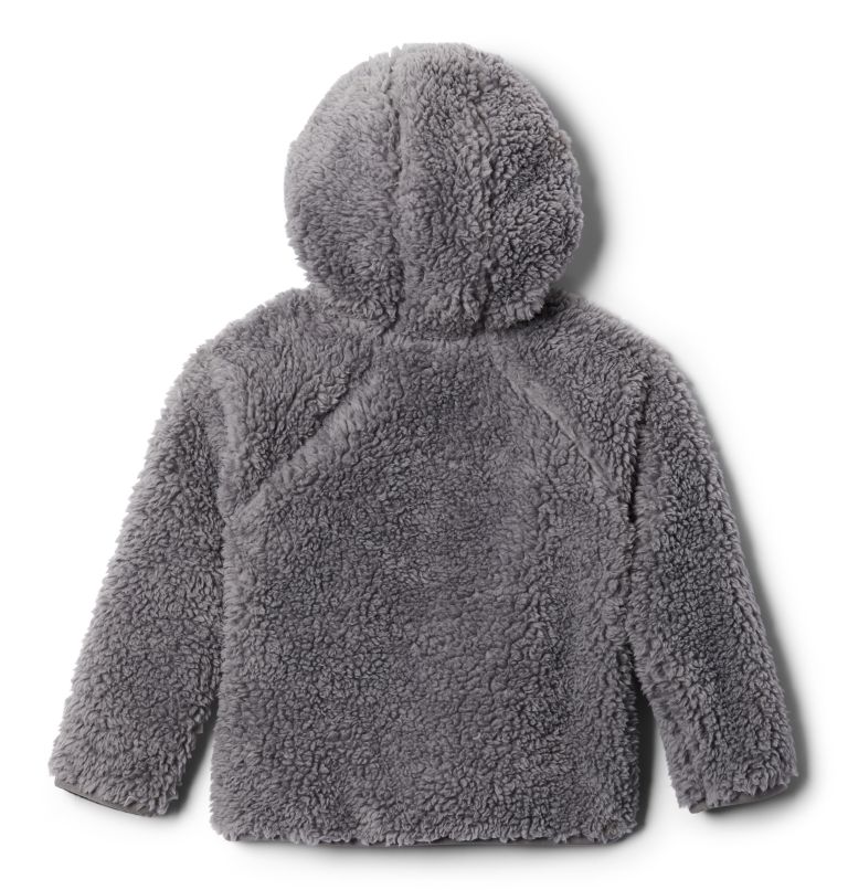 Chandail en laine polaire à fermeture éclair en Sherpa Foxy Baby pour tout-petit, Color: City Grey, Columbia Grey, image 2