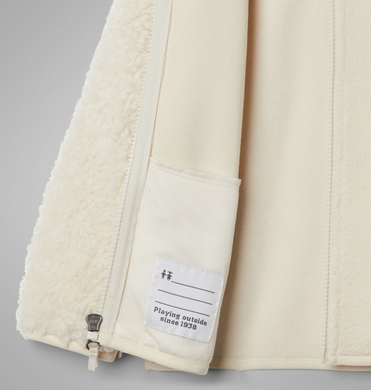 Chandail en laine polaire à fermeture éclair en Sherpa Foxy Baby™ pour tout-petit 3