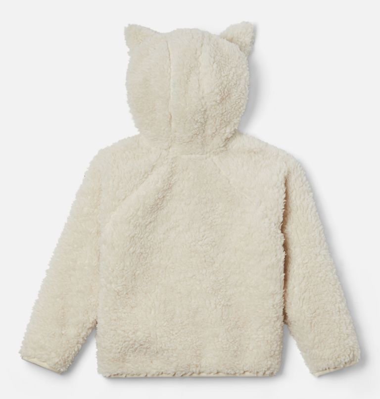 Toddler Foxy Baby Sherpa Jacket, Color: Chalk, image 2