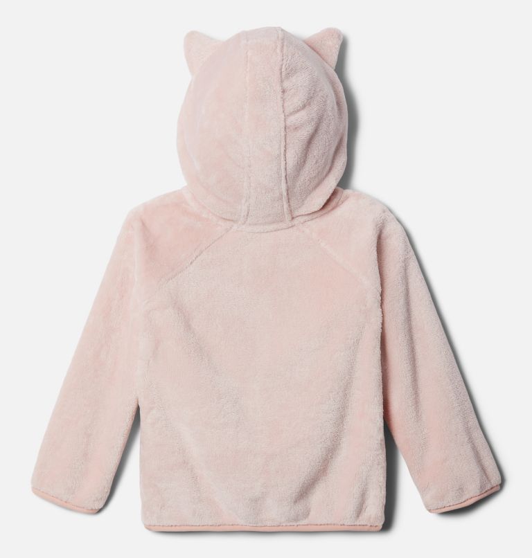 Toddler Foxy Baby Sherpa Jacket, Color: Dusty Pink, image 2