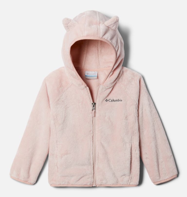 Toddler Foxy Baby Sherpa Jacket, Color: Dusty Pink, image 1
