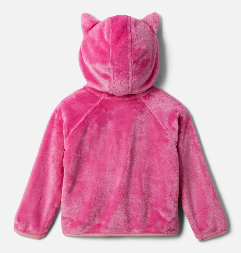 Toddler Foxy Baby Sherpa Jacket, Color: Pink Ice, Pink Orchid, image 2