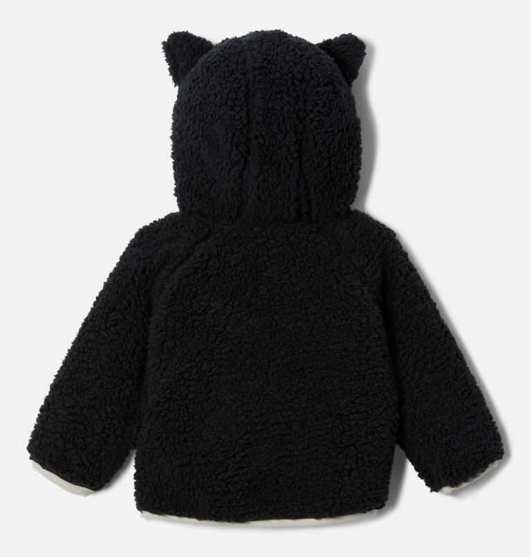 Foxy Baby Sherpa Full Zip | 011 | 0/3, Color: Black, Chalk, image 2