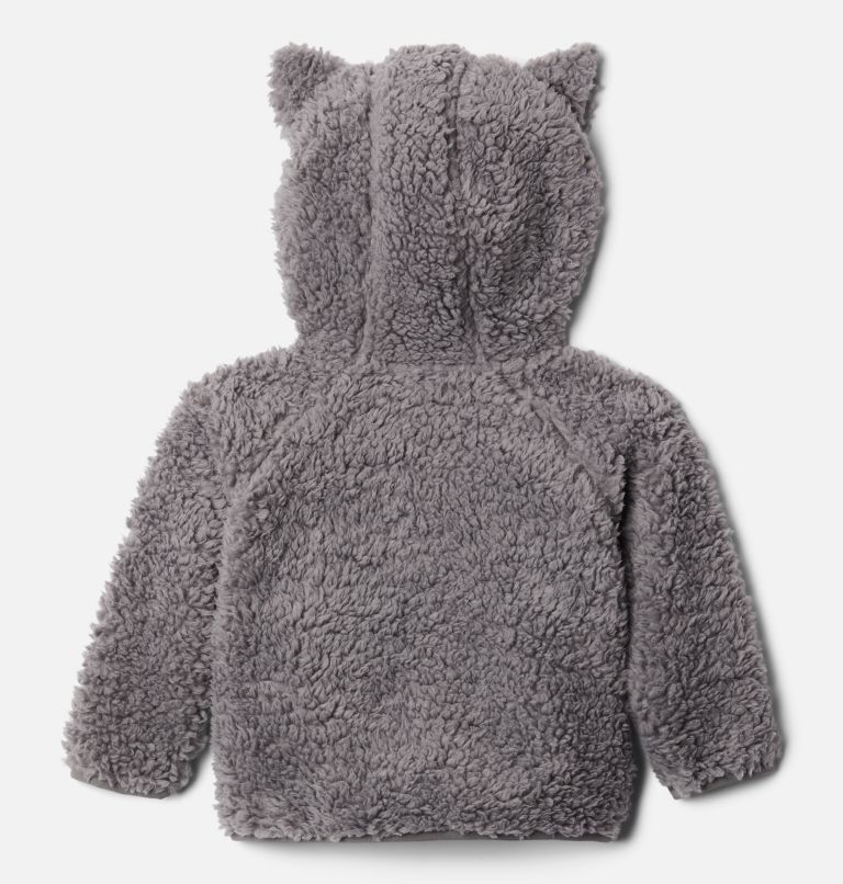 Infant Foxy Baby Sherpa Jacket, Color: City Grey, Columbia Grey