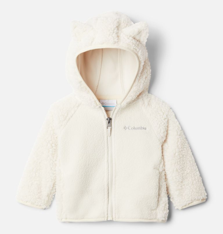 Thumbnail: Chandail en laine polaire à fermeture éclair en Sherpa Foxy Baby pour tout-petit, Color: Chalk, image 1