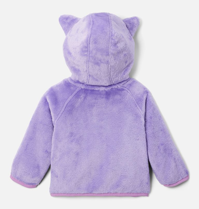 Thumbnail: Infant Foxy Baby Sherpa Jacket, Color: Paisley Purple, Gumdrop, image 2