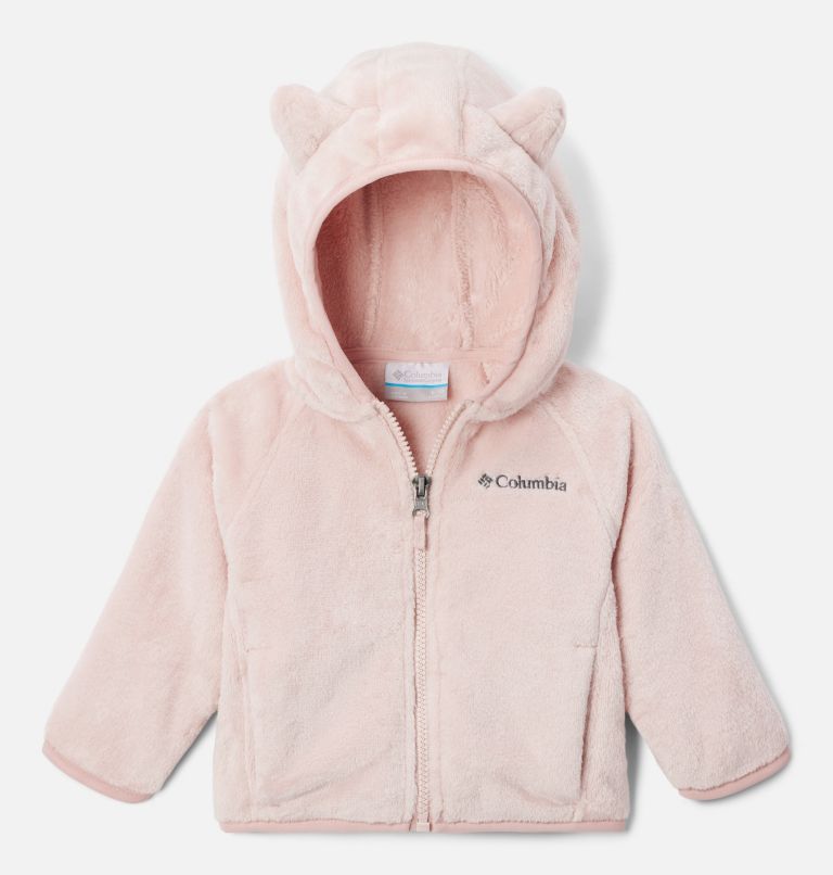 Infant Foxy Baby Sherpa Jacket, Color: Dusty Pink, image 1