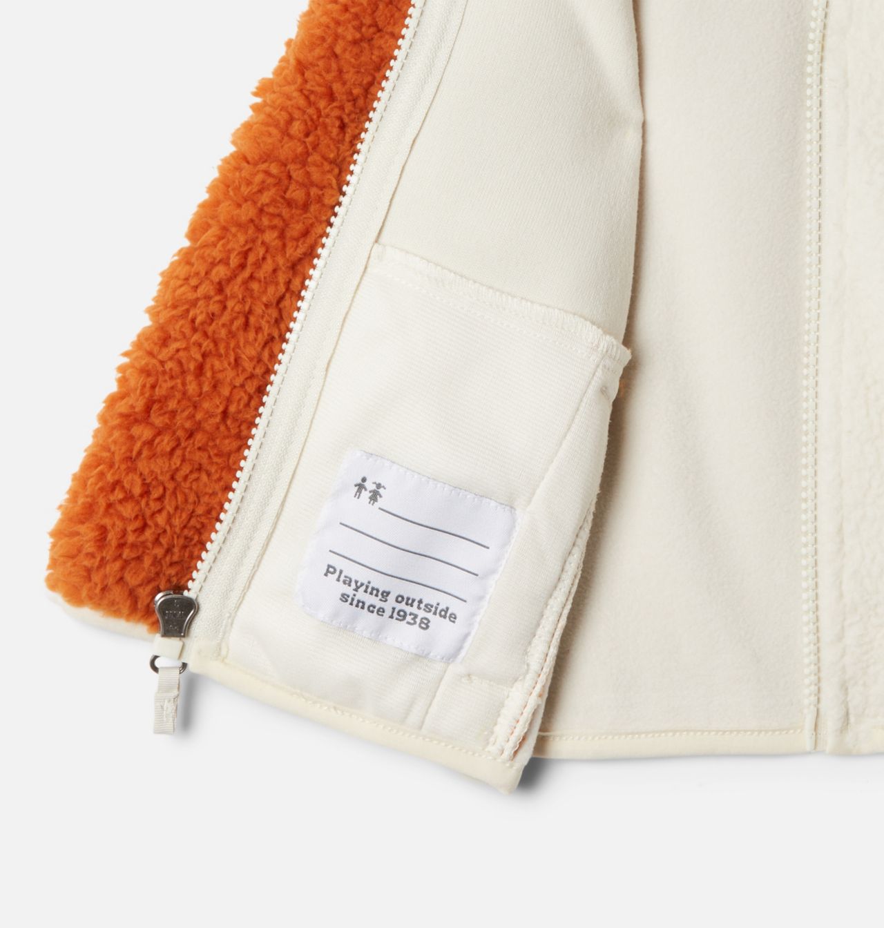 Chandail en laine polaire à fermeture éclair en Sherpa Foxy Baby™ pour tout-petit 3