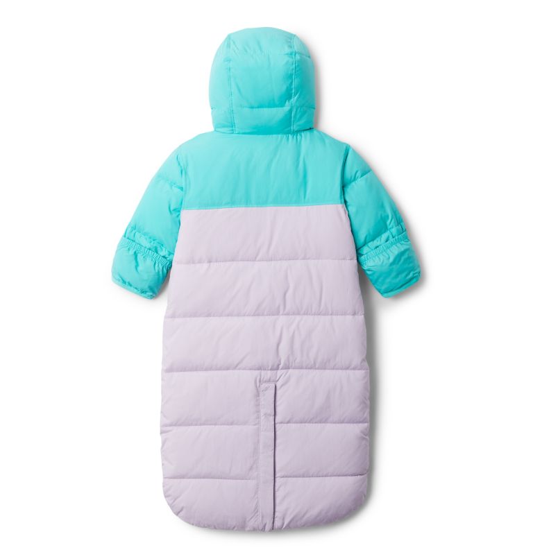 Infant Pike Lake Convertible Onesie, Color: Pale Lilac, Dolphin, image 2