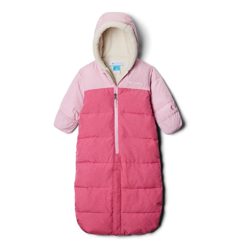 Infant Pike Lake Convertible Onesie, Color: Pink Ice Heather, Pink Clover Heather, image 1