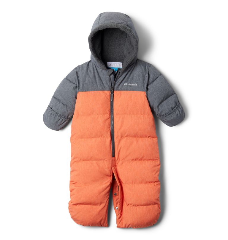 Infant Pike Lake Convertible Onesie, Color: State Orange Heather, Grill Heather, image 2