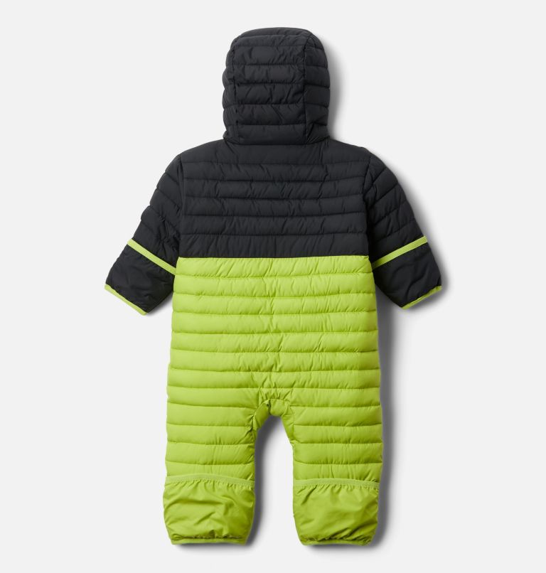 Combinaison réversible Powder Lite pour bébé, Color: Bright Chartreuse, Black, image 2