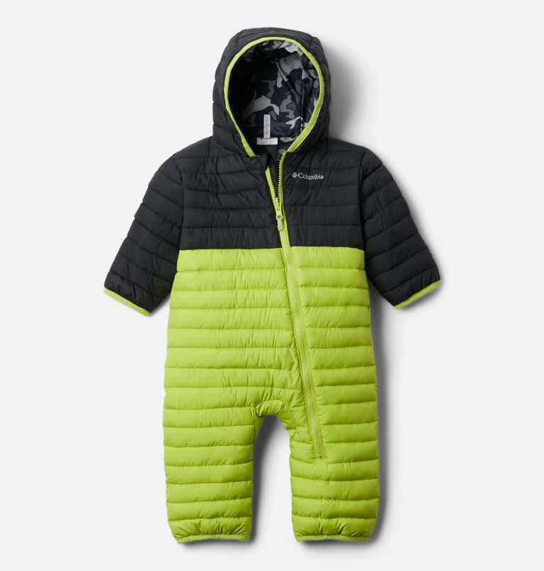 Combinaison réversible Powder Lite pour bébé, Color: Bright Chartreuse, Black, image 1