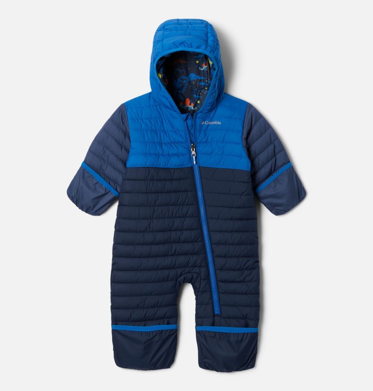 Powder Lite Reversible Bunting | 468 | 12/18, Color: Collegiate Navy, Bright Indigo, Dk Mtn, image 3