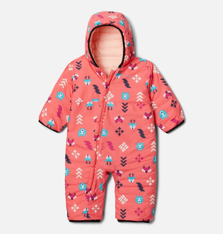 Combinaison réversible Powder Lite pour bébé, Color: Blush Pink, Peach Blossom, image 4