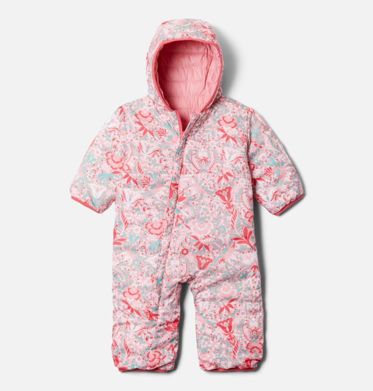 Combinaison réversible Powder Lite pour bébé, Color: Bright Geranium, Pink Orchid, image 4