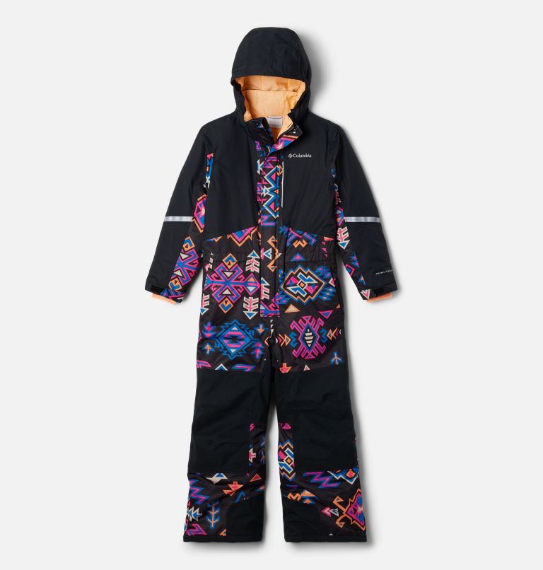 Thumbnail: Kids' Buga II Snowsuit, Color: Black Woven Nature, Black, image 1
