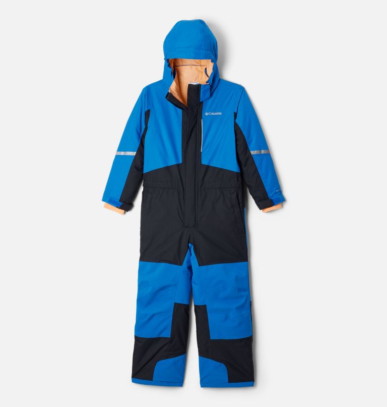 Thumbnail: Kids' Buga II Snowsuit, Color: Black, Bright Indigo, image 1