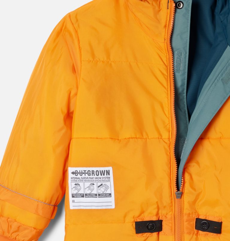 Combinaison de ski Buga II pour enfant, Color: Metal, Night Wave, image 3