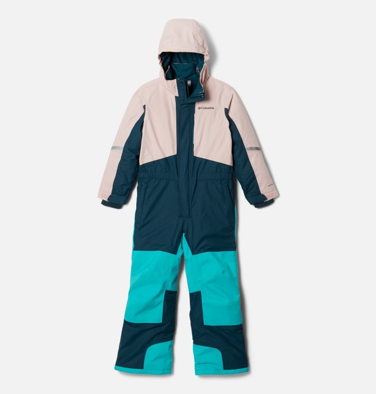 Combinaison de ski Buga II pour enfant, Color: Night Wave, Dusty Pink, Bright Aqua, image 1