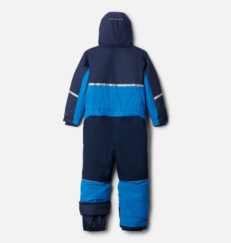 Kids' Buga II Snowsuit, Color: Bright Indigo, Collegiate Navy, image 2