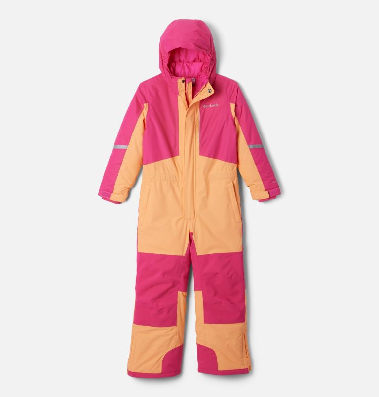 Kids' Buga II Snowsuit, Color: Bright Nectar, Fuchsia Fizz, image 1