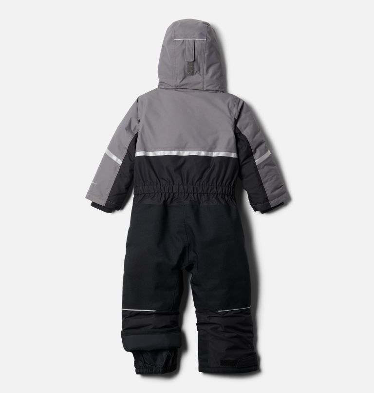 Thumbnail: Kids' Toddler Buga II Snowsuit, Color: Black, City Grey, image 2