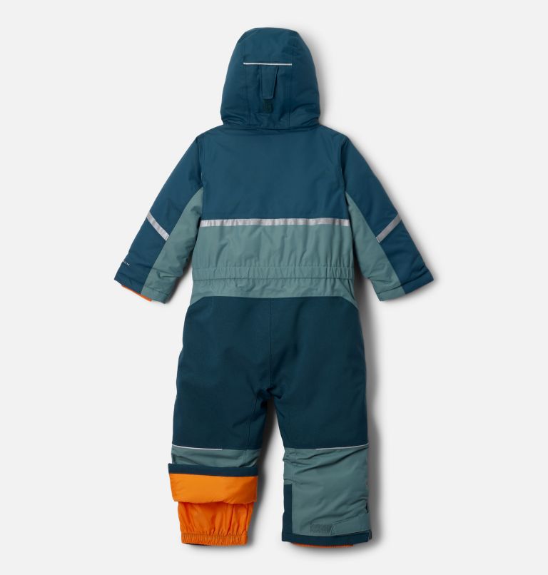 Kids' Toddler Buga II Snowsuit, Color: Metal, Night Wave, image 2