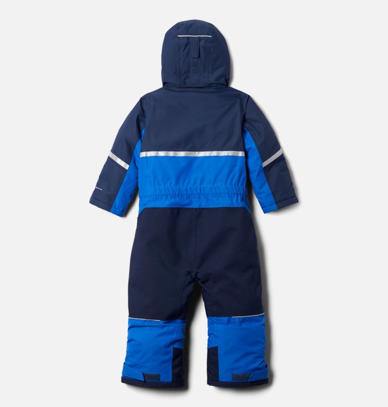 Kids' Toddler Buga II Snowsuit, Color: Bright Indigo, Collegiate Navy, image 2