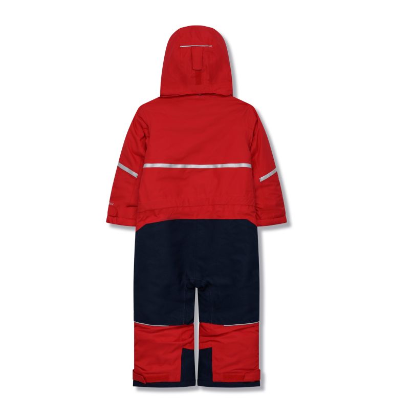 Toddler's Buga II Snowsuit, Color: Mountain Red, Collegiate Navy, image 2