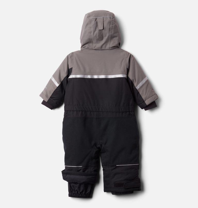 Thumbnail: Infant Buga II Snowsuit, Color: Black, City Grey, image 2