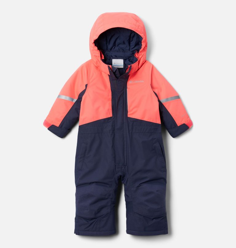 Infant Buga II Snowsuit, Color: Nocturnal, Neon Sunrise, image 1