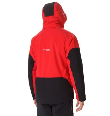 Men's Powder Keg III Ski Jacket Powder Keg&trade; III Jacket | 010 | L, Mountain Red, Black, back