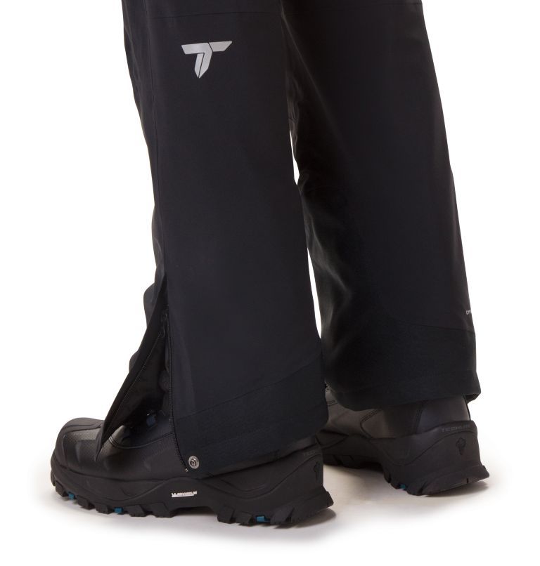 Men's Powder Keg III Insulated Ski Pants, Color: Black, image 4