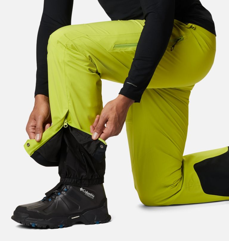 Men's Powder Keg III Ski Pant, Color: Bright Chartreuse, image 6