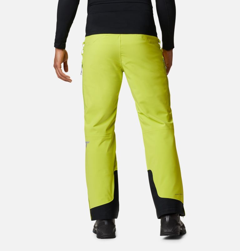 Men's Powder Keg III Ski Pant, Color: Bright Chartreuse, image 2