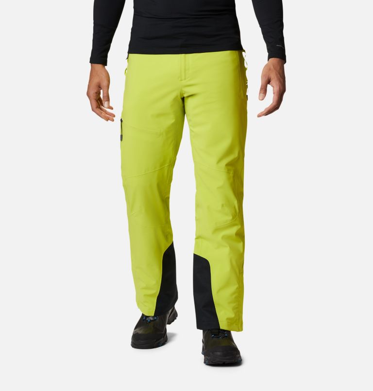Pantalon de Ski Powder Keg III Homme, Color: Bright Chartreuse, image 1