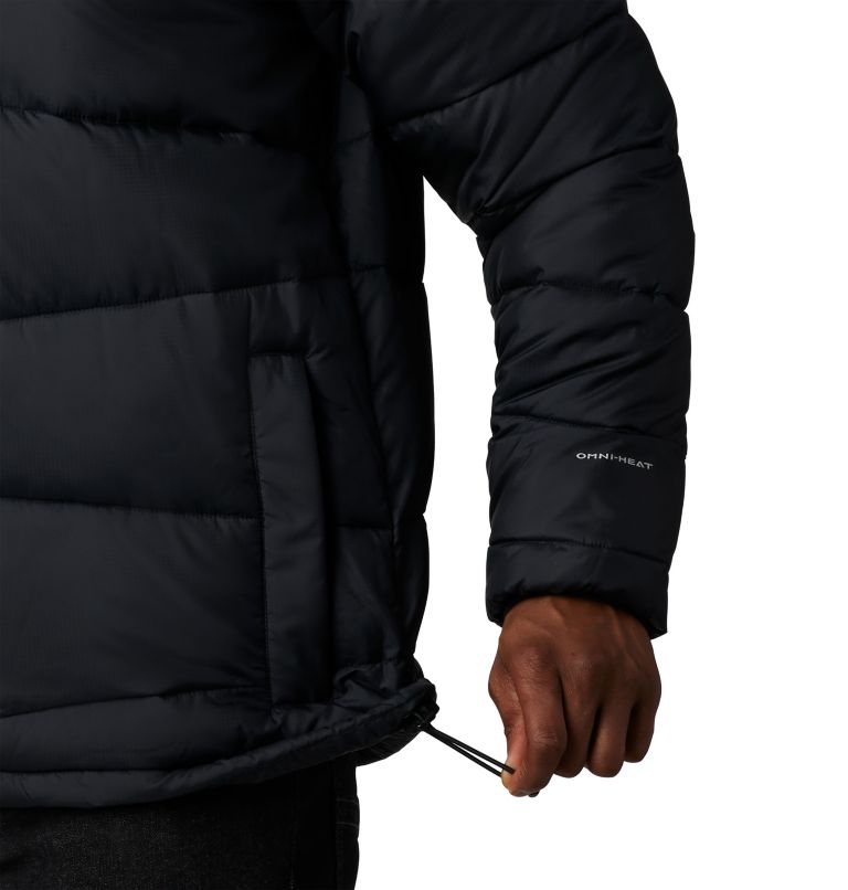 Men's Fivemile Butte Hooded Jacket, Color: Black