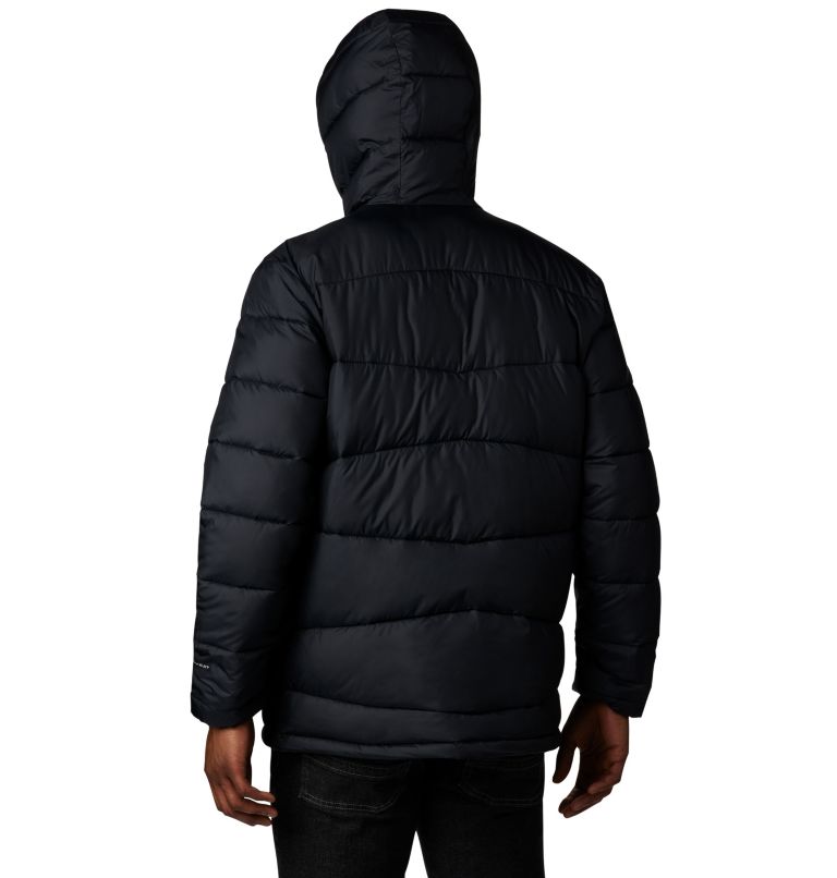 Thumbnail: Men's Fivemile Butte Hooded Jacket, Color: Black, image 2