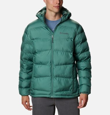 columbia men's down jacket with hood