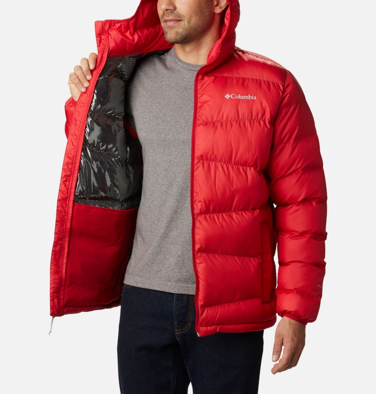 Fivemile Butte Hooded Jacket | 614 | S, Color: Mountain Red, image 5