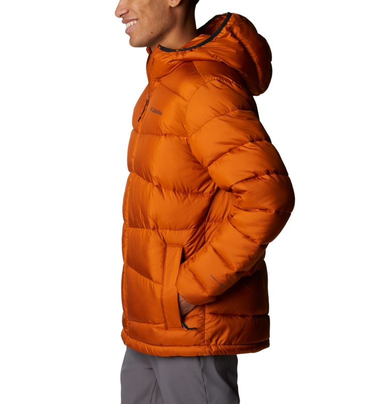 Men's Fivemile Butte Hooded Jacket, Color: Warm Copper, image 3
